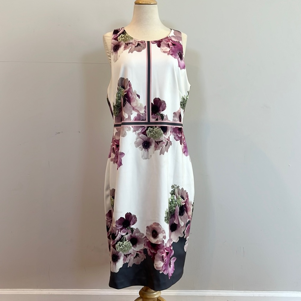 Ted Baker Floral Dress - Size 5 (XL/12-14)